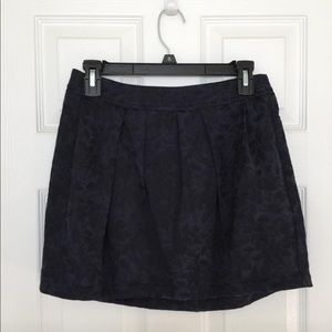 Charlotte Russe navy tulip skirt